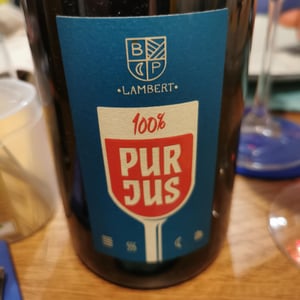 100% Pur Jus - Domaine Lambert - beatrice-pascal-lambert -2022