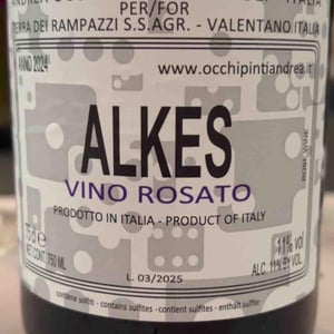Alkes - Azienda Agricola Andrea Occhipinti - andrea-occhipinti -2020