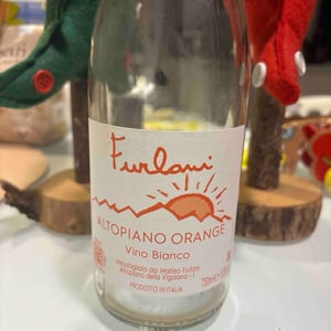 Altopiano Orange - Cantina Furlani - matteo-furlani -2019