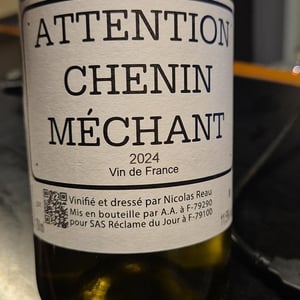 Attention Chenin Méchant - Le Clos des Treilles - nicolas-reau