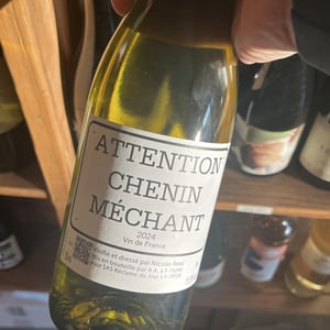 Attention Chenin Méchant - Le Clos des Treilles - nicolas-reau