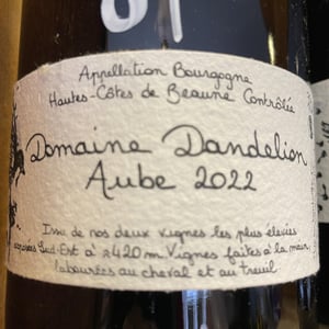 Aube - Domaine Dandelion - morgane-seuillot-christian-knott -2022