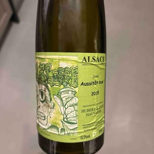 Aussitôt Bue (old label) - Vin Hausherr - hubert-heidi-hausherr