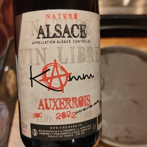 Auxerrois Nature - Jean-Louis & Éric Kamm - eric-kamm