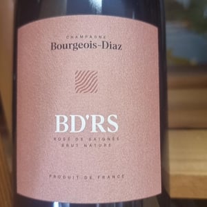 BD'RS - Extra Brut - Champagne Bourgeois-Diaz - jerome-charlotte-bourgeois -2023