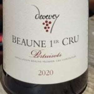 Beaune 1ier cru Pertuisots - Devevey - jean-yves-devevey -2020