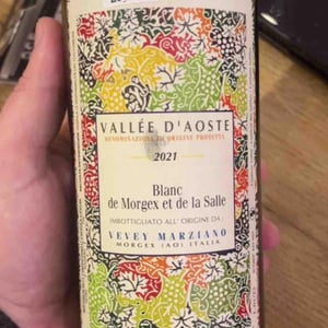 Blanc de morgex et de salle - Vevey marziano - marziano-vevey -2021