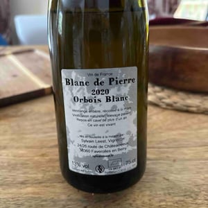 Blanc de Pierre Orbois Blanc - Sylvain Leest - sylvain-leest -2018