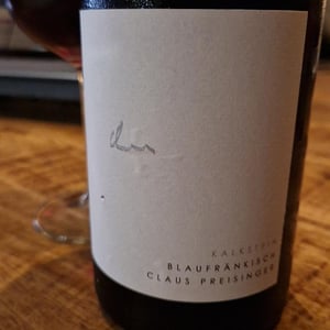 Blaufränkisch Kalkstein - Weingut Claus Preisinger - claus-preisinger