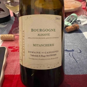 Bourgogne Aligoté " En Gerlieus " - Domaine de Cassiopée - talloulah-et-hugo-mathurin