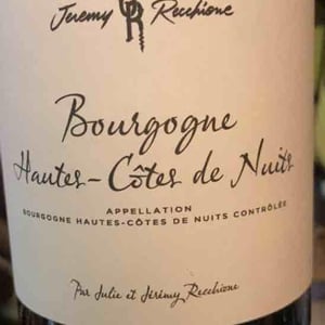 Bourgogne Hautes Côtesde Nuits Blanc - Jérémy Recchione - jeremy-recchione -2021