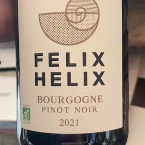 Bourgogne Pinot Noir - Felix Helix - philippe-et-catherine-pascal -2021