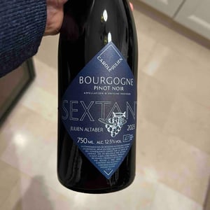 Bourgogne Pinot Noir - Sextant - julien-altaber-carole-schwab -2021