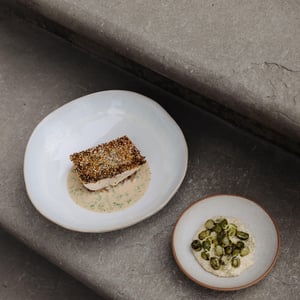 Pan-Fried Brook Trout With A Polenta Crust - Hirschen · Fine Hotel, Restaurant & Spa - Schwarzenberg - 904899