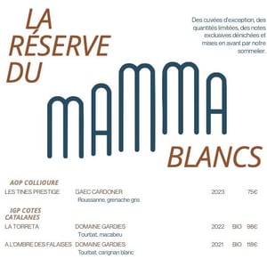 Carte de vin blanc - voir sur la carte - voir-sur-la-carte