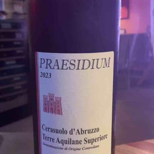 Cerasuolo d’Abruzzo Superiore DOC - Praesidium - enzo-lucia-antonia-et-ottaviano-pasquale