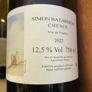 Chenin - Simon Batardiere - simon-batardiere -2022
