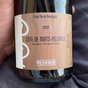 Côté De Nuit Villages - Domaine Petit-Roy - seiichi-saito