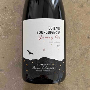 Coteaux Bourguignons Gamay Fin