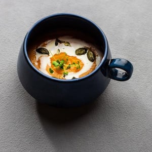 Crema Di Zucca Con Crème Fraîche E Semini - Rabarè - 1305670