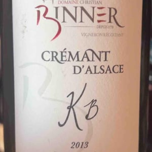Crémant d'Alsace KB - Domaine Christian Binner - christian-binner-et-son-equipe -2015