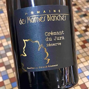 Crémant Du Jura Réserve - Domaine Des Marnes Blanches - pauline-geraud-fromont