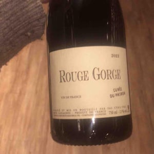 Cuvée du Patron - Clos du Rouge Gorge - cyril-fhal
