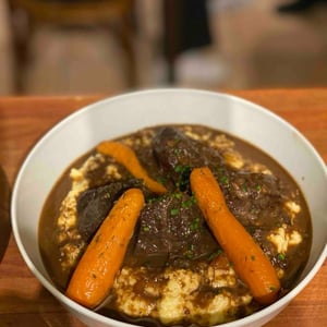 Daube De Joues De Bœuf Et Polenta Crémeuse. - Le BAM - Bar a Manger - 818187