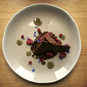 Dessert Au Chocolat - Auberge de Boffres - 967421