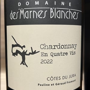 En Quatre Vis Chardonnay - Domaine Des Marnes Blanches - pauline-geraud-fromont