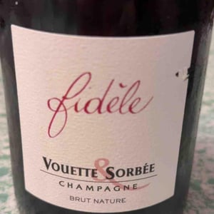 Fidèle - Brut Nature - Vouette & Sorbée - heloise-et-bertrand-gautherot