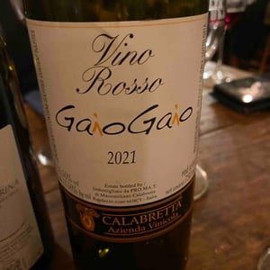 Gaio Gaio - Azienda Vinicola Calabretta - massimiliano-calabretta