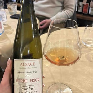 Gewurtztraminer Fischbach Macéraction - Pierre Frick - Jean-Pierre, Chantal et Thomas Frick -2021