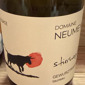 Gewurztraminer taureau - Domaine neumeyer - jerome-neumeyer-frederic-tonner-marie-neumeyer-tonner -2023