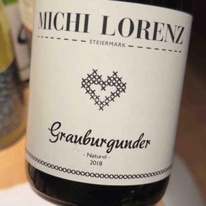Grauburgunder Naturel - Michi Lorenz - Michi Lorenz -2018