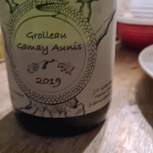 Grolleau Gamay Aunis - Jean-Christophe Garnier - jean-christophe-garnier