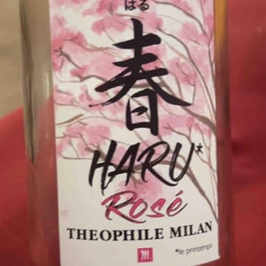 Haru Rosé - Domaine Milan - emma-theophile-henri-milan