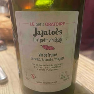 Jajatoes - Domaine du Petit Oratoire - Lori Haon