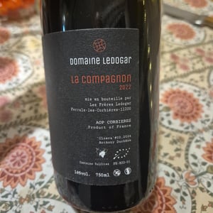 La Compagnon - Domaine Ledogar - xavier-mathieu-benoit-ledogar