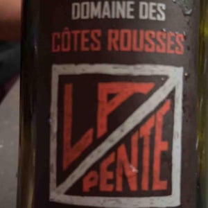 La Pente - Domaine des Côtes Rousses - Marielle & Nicolas Ferrand