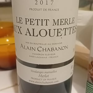 Le Petit Merle Aux Alouettes - Domaine Alain Chabanon - alain-chabanon -2014