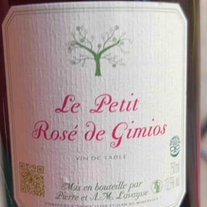 Le Petit Rosé de Gimios - Le Petit Domaine de Gimios - anne-marie-lavaysse