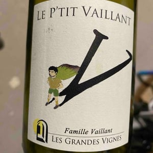 Le P'tit Vaillant Blanc - Les Grandes Vignes - laurence-dominique-jean-francois-vaillant