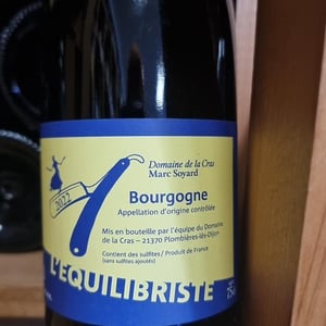 L'Équilibriste Rouge - Domaine de la Cras - marc-soyard