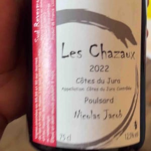 Les Chazaux Poulsard - Nicolas Jacob - nicolas-jacob