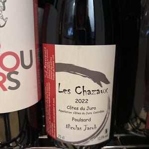 Les Chazaux Poulsard - Nicolas Jacob - nicolas-jacob