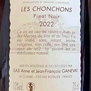 Les Chonchons - Domaine Ganevat - anne-jean-francois-ganevat