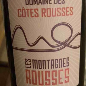 Les Montagnes Rousses - Domaine des Côtes Rousses - marielle-nicolas-ferrand