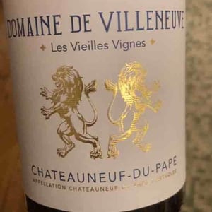 Les Vieilles Vignes - Domaine de Villeneuve - stanislas-wallut