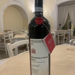 Montepulciano d’Abruzzo Riserva DOC - Praesidium - enzo-lucia-antonia-et-ottaviano-pasquale